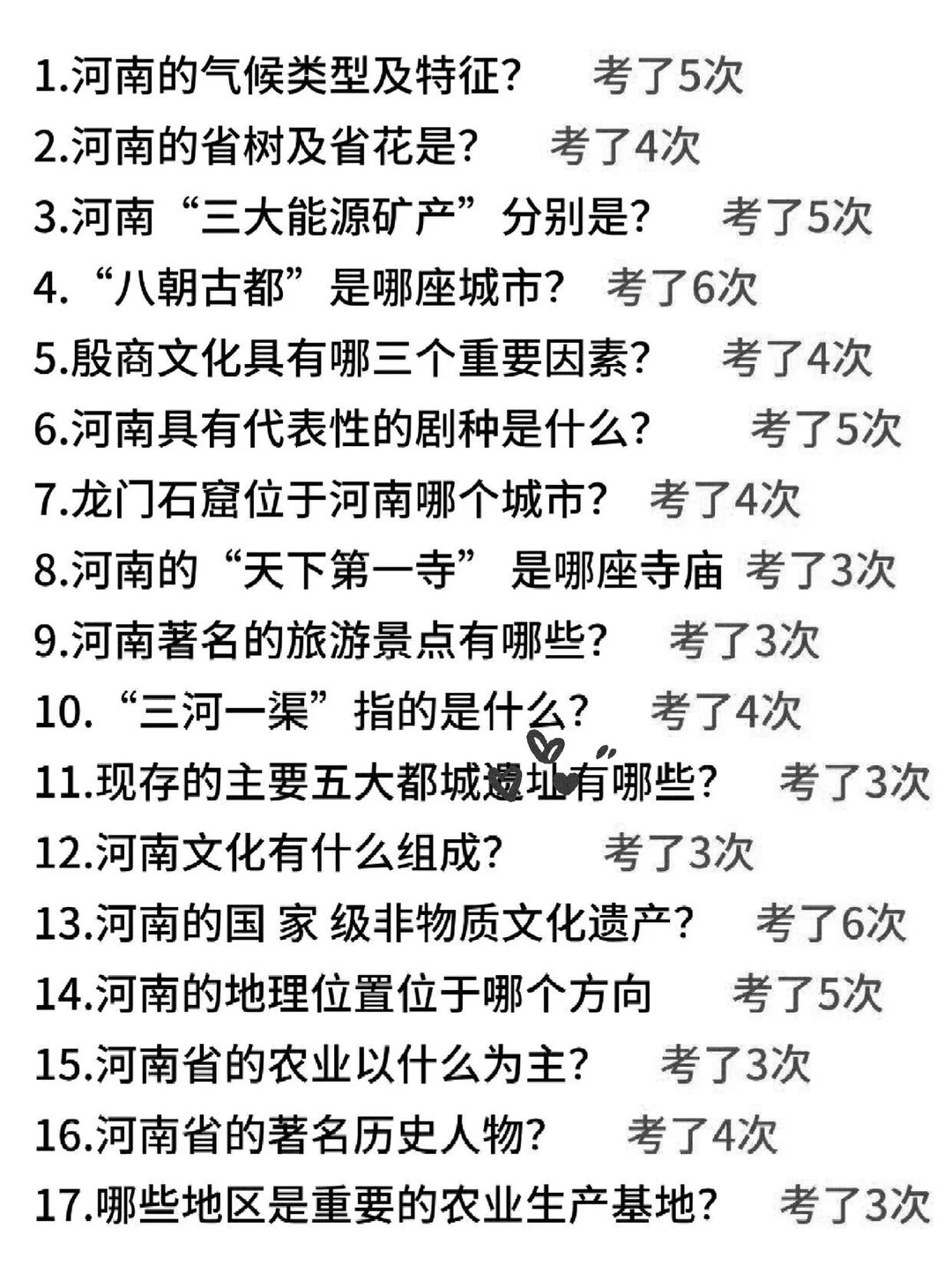 大晚上的，河南省考通知大家都收到了吧✅||