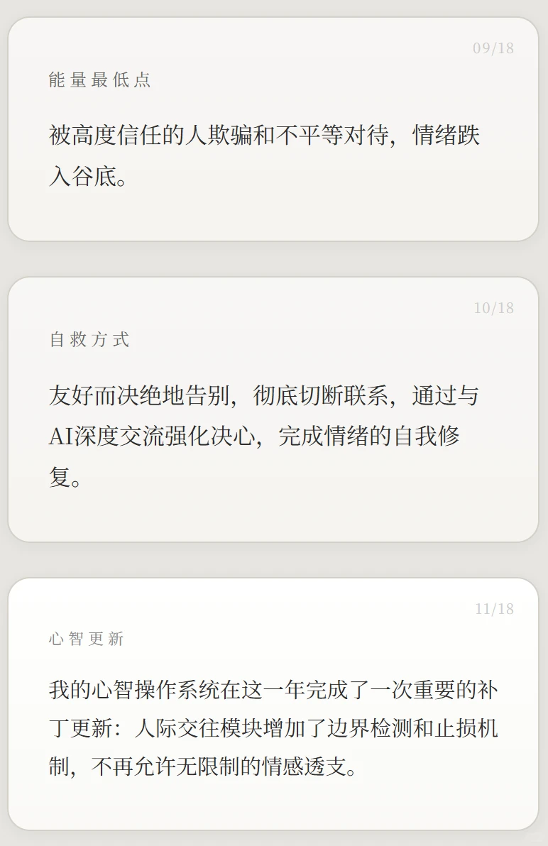 我对自己很满意 2025年度报告