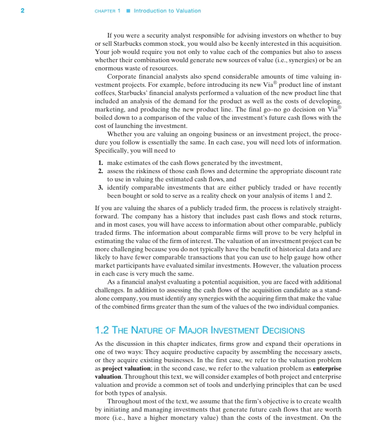 《估值：企业投资决策的艺术与科学》（第三