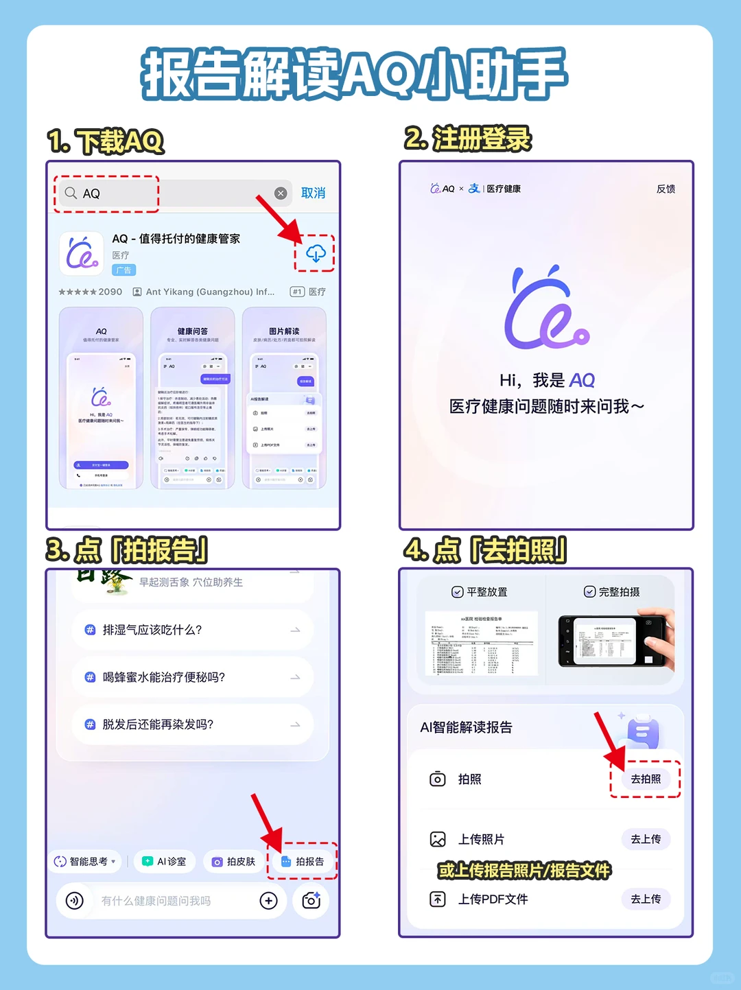 看不懂血常规报告？AQ小助手来帮忙
