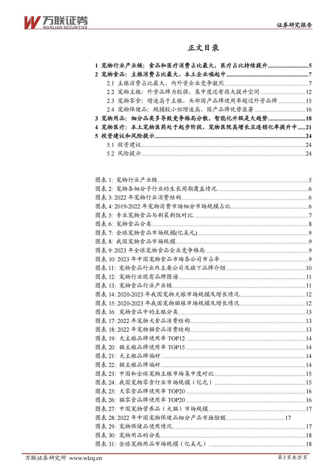 宠物行业细分赛道解析笔记|25页