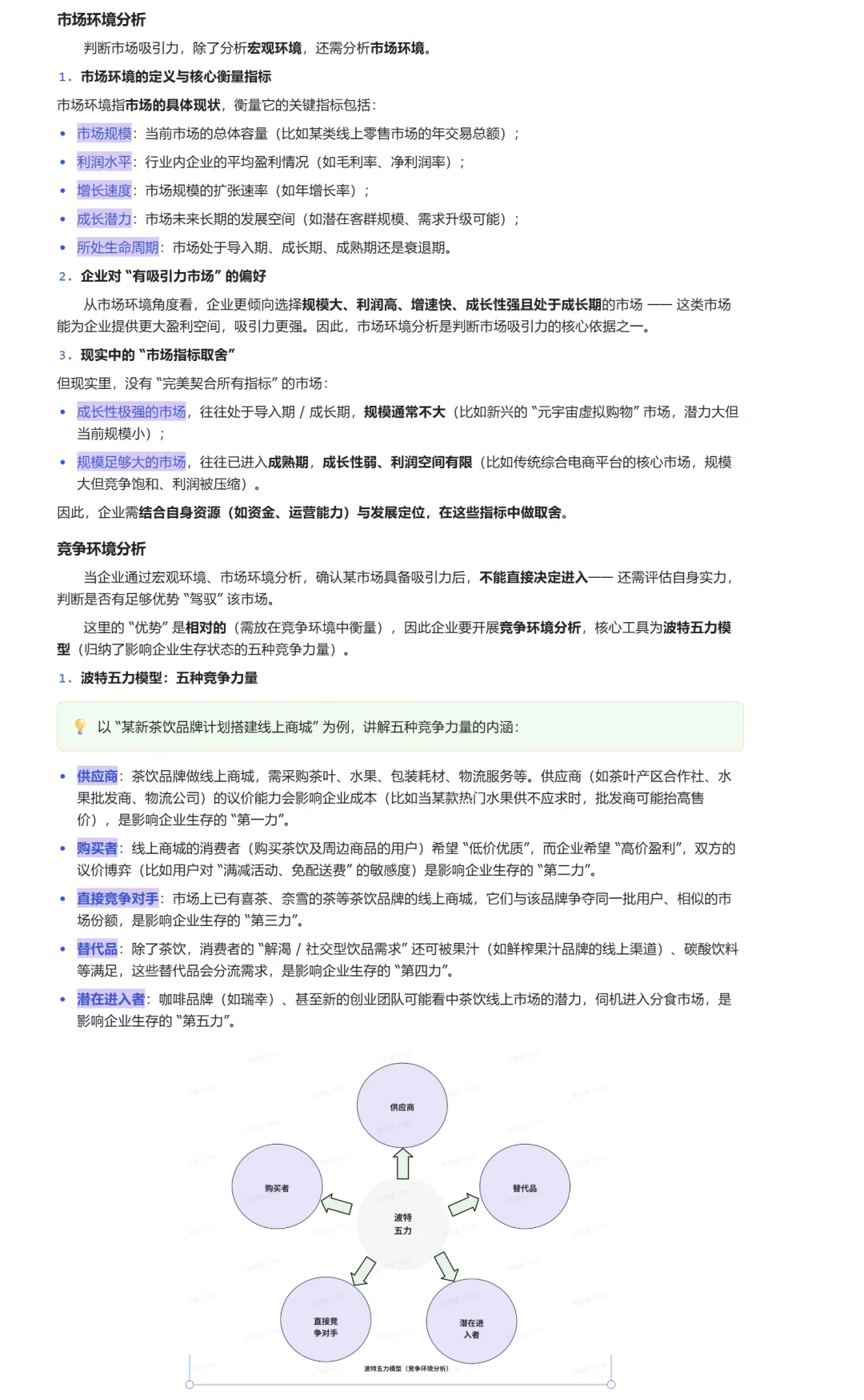 购物中心线上商城业务 战略分析方法与案例