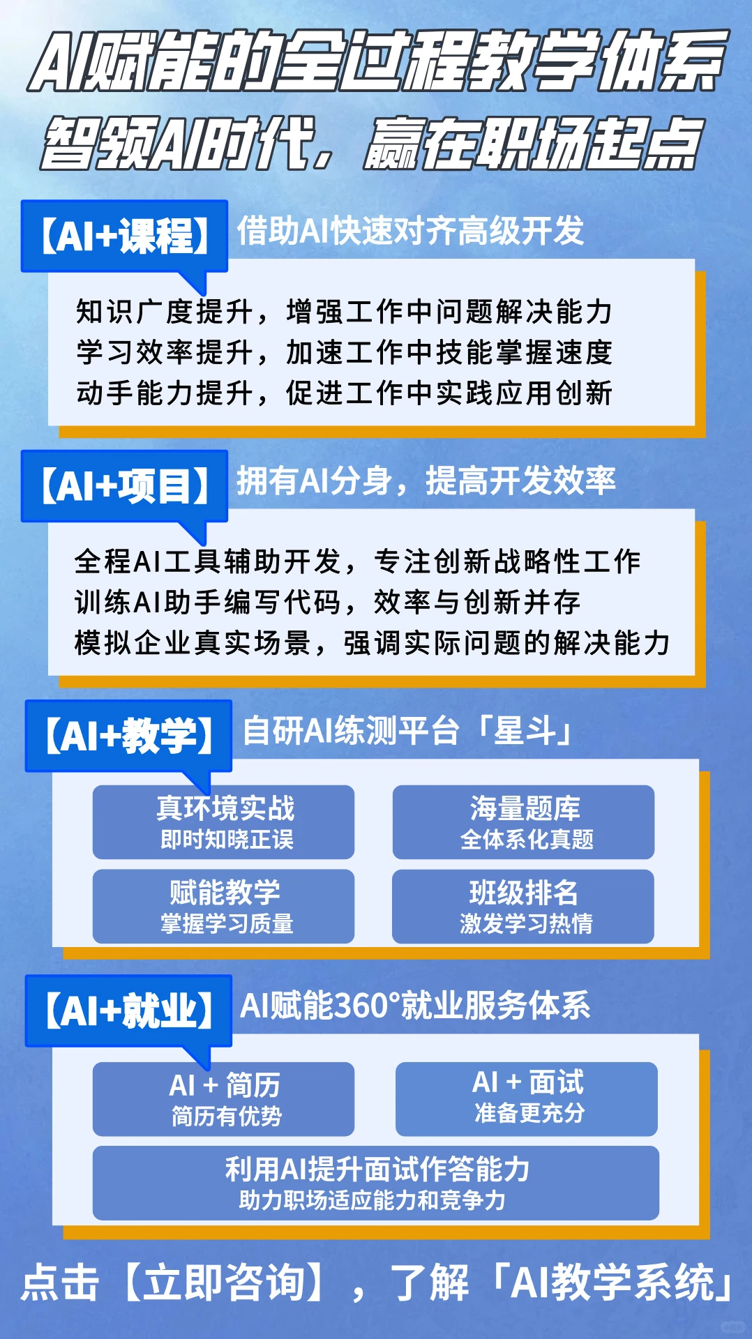 应届生转行技术岗？瞄准 AI智能应用开发