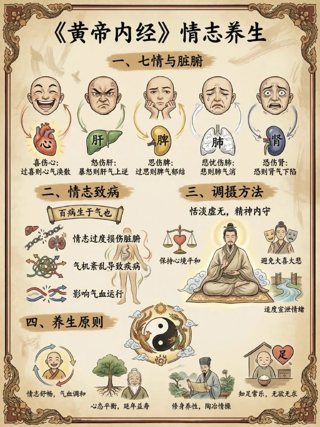 一定要学的内经！附思维导图