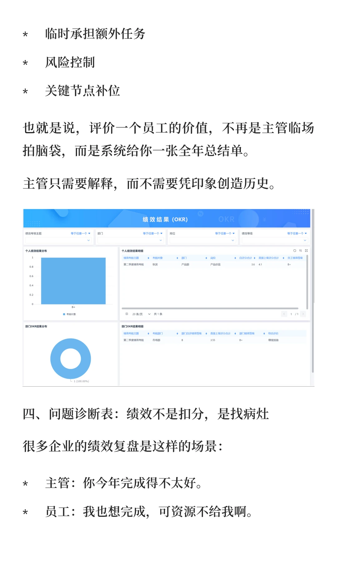 年终绩效总谈不拢?用好这6张表,指标能算