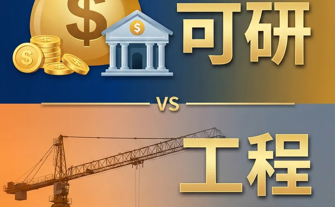 融资可研和工程可研是一回事吗？一次看懂