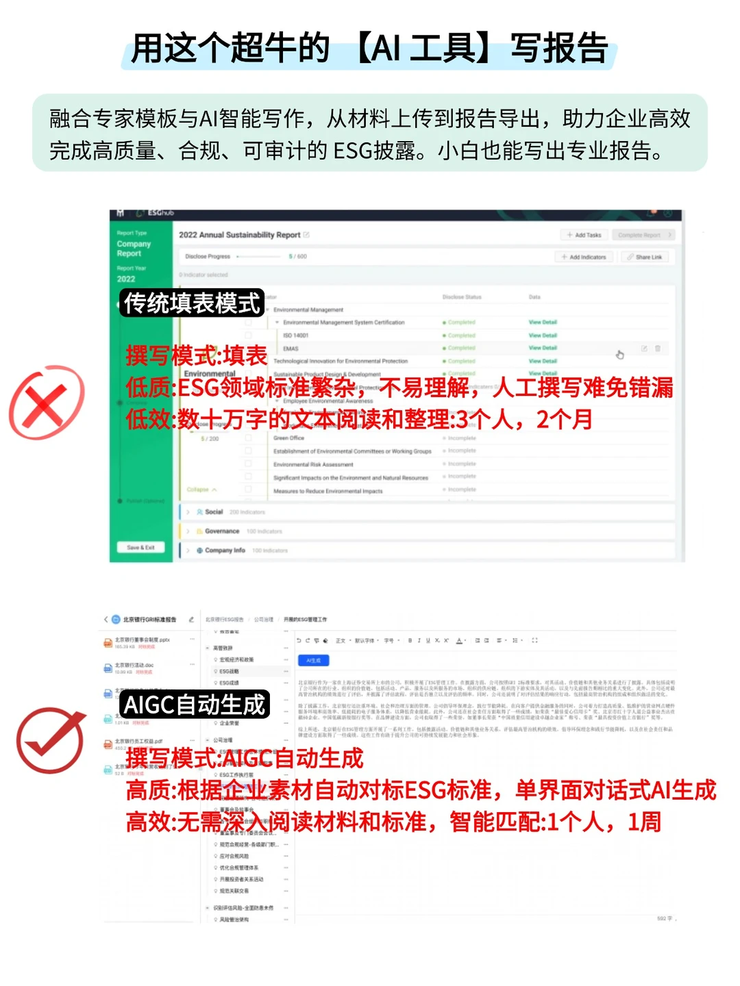 小白也能写出专业ESG报告（邪修版）