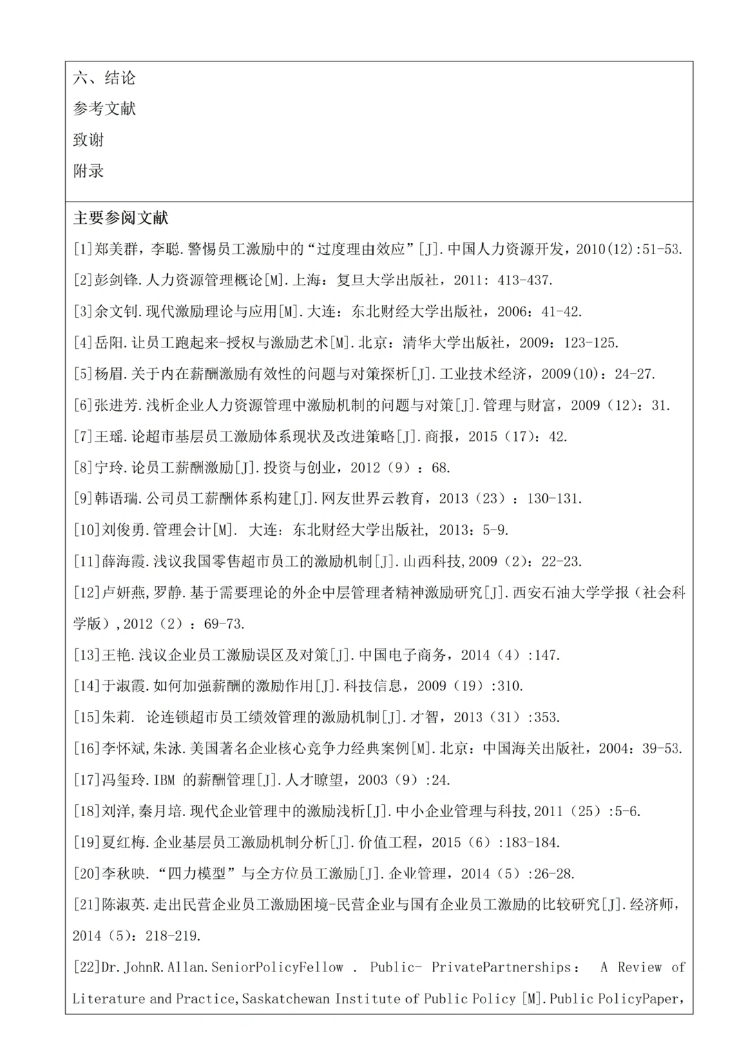 人力资源管理开题报告，不会写就套吧