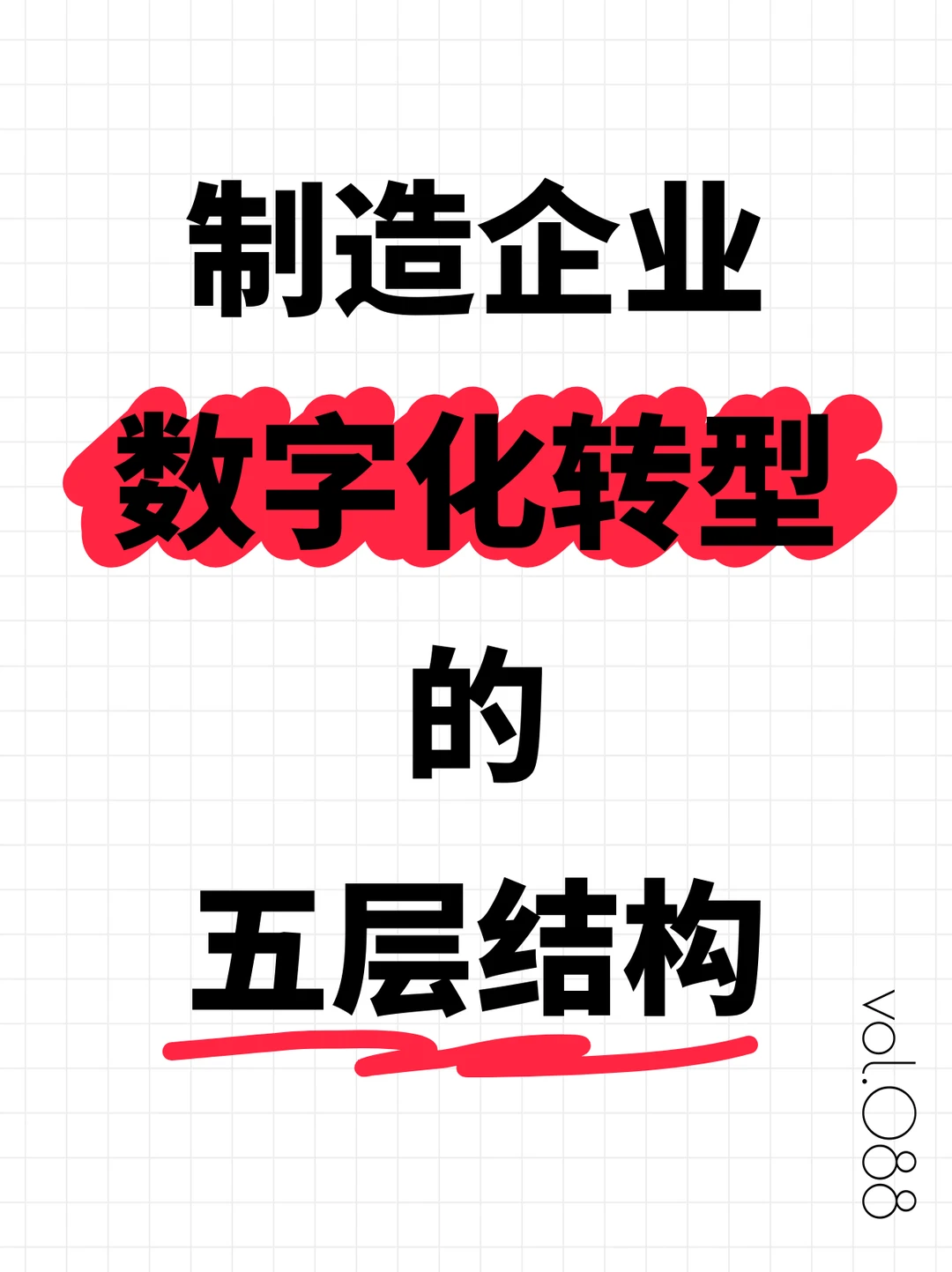 终于有人说清数字化转型的转型步骤了