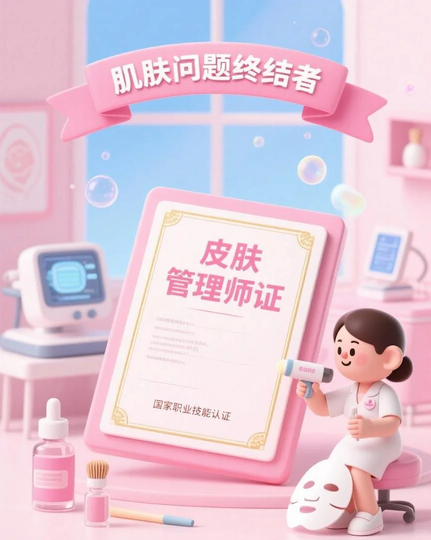 今日介绍——皮肤管理师证