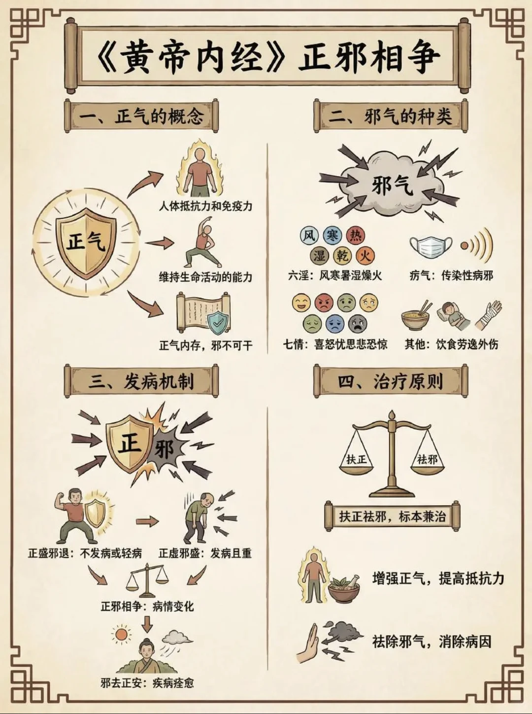 一定要学的内经！附思维导图