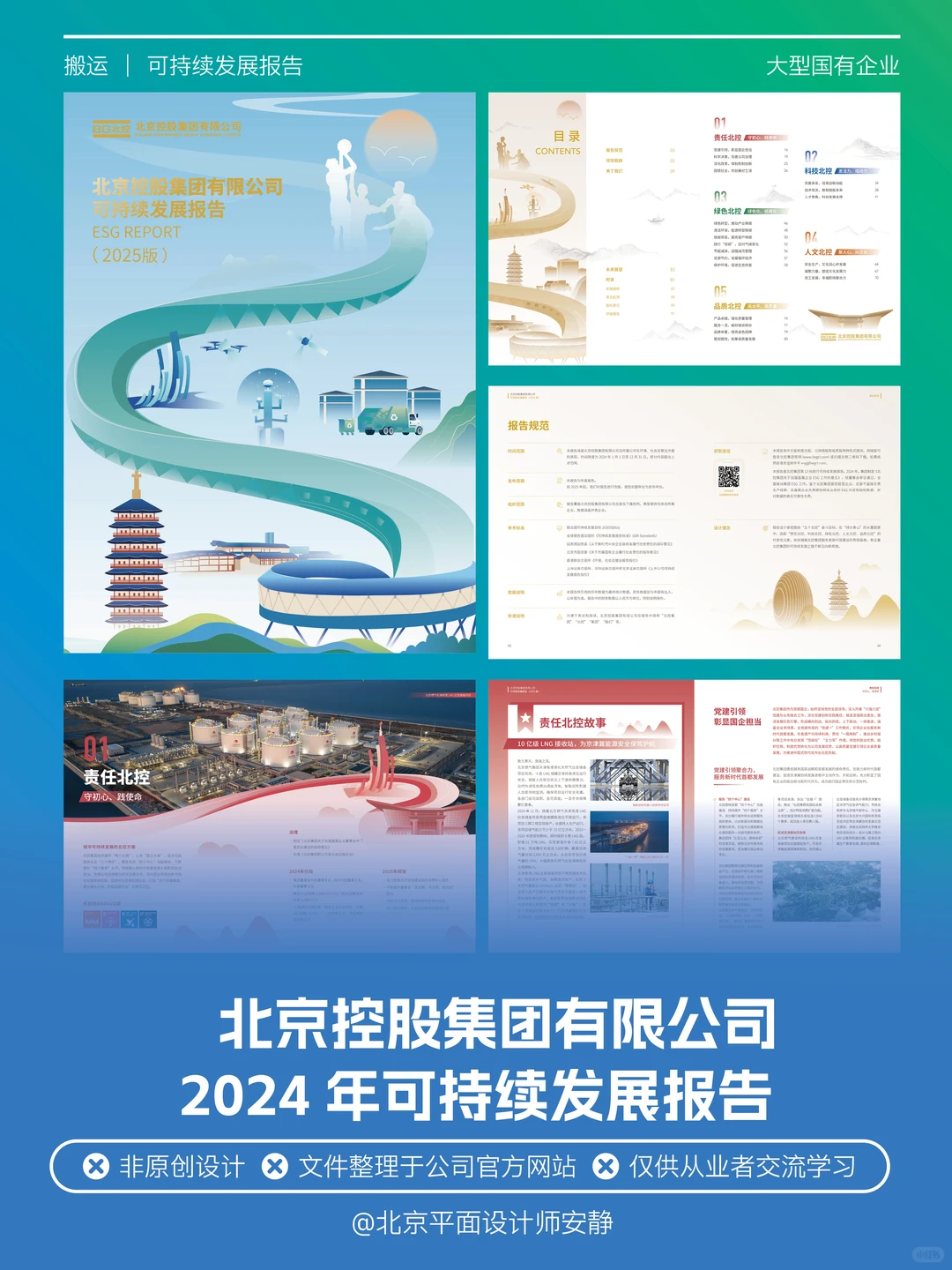 ?【13年设计老手拆解北控可持续报告】✨