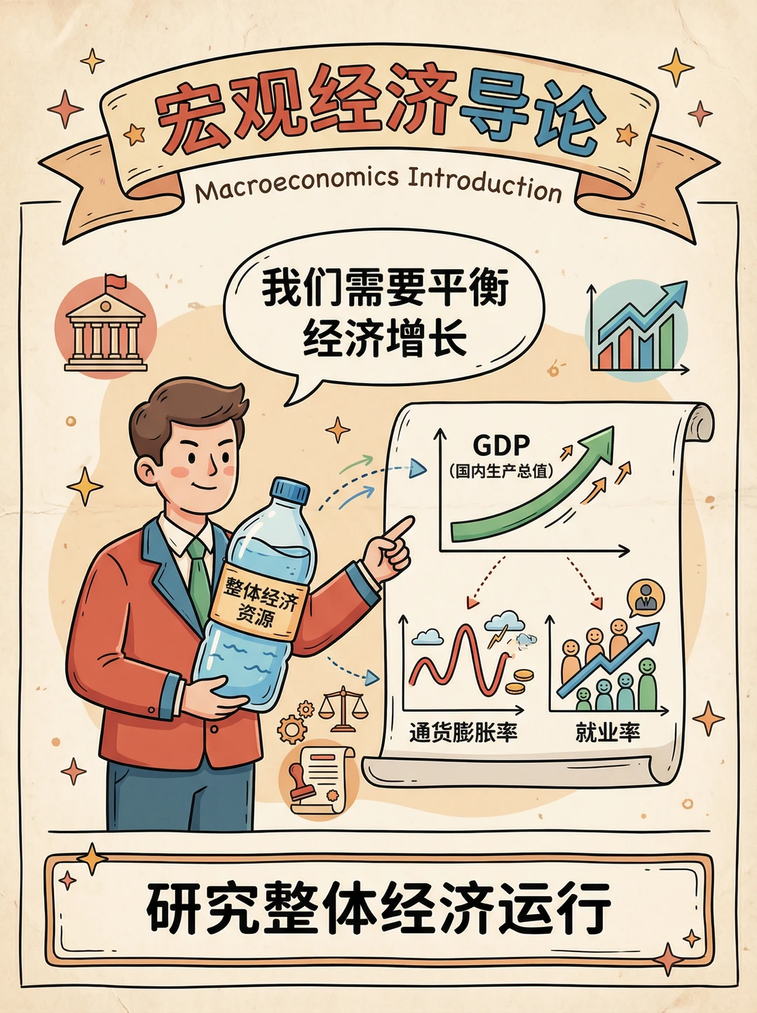 宏观经济学——总量平衡与“有形之手”