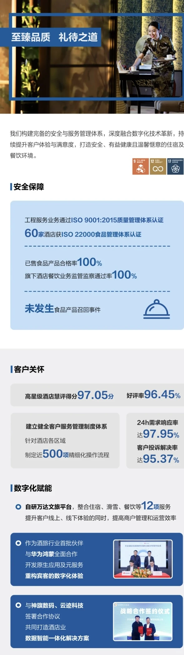 ?万达酒店首份 ESG 报告发布‼️