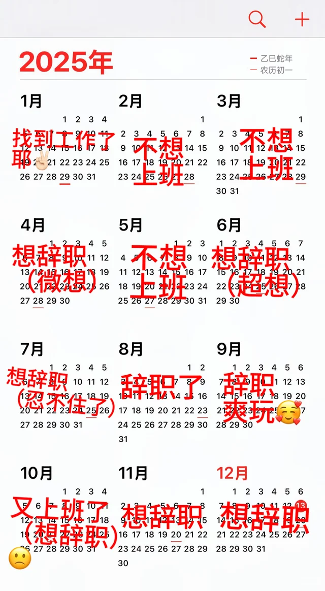 就这样懵懵懂懂过了一年