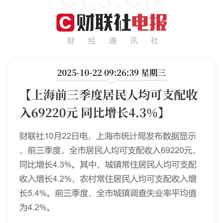 今年前三季度上海国民经济运行情况发布