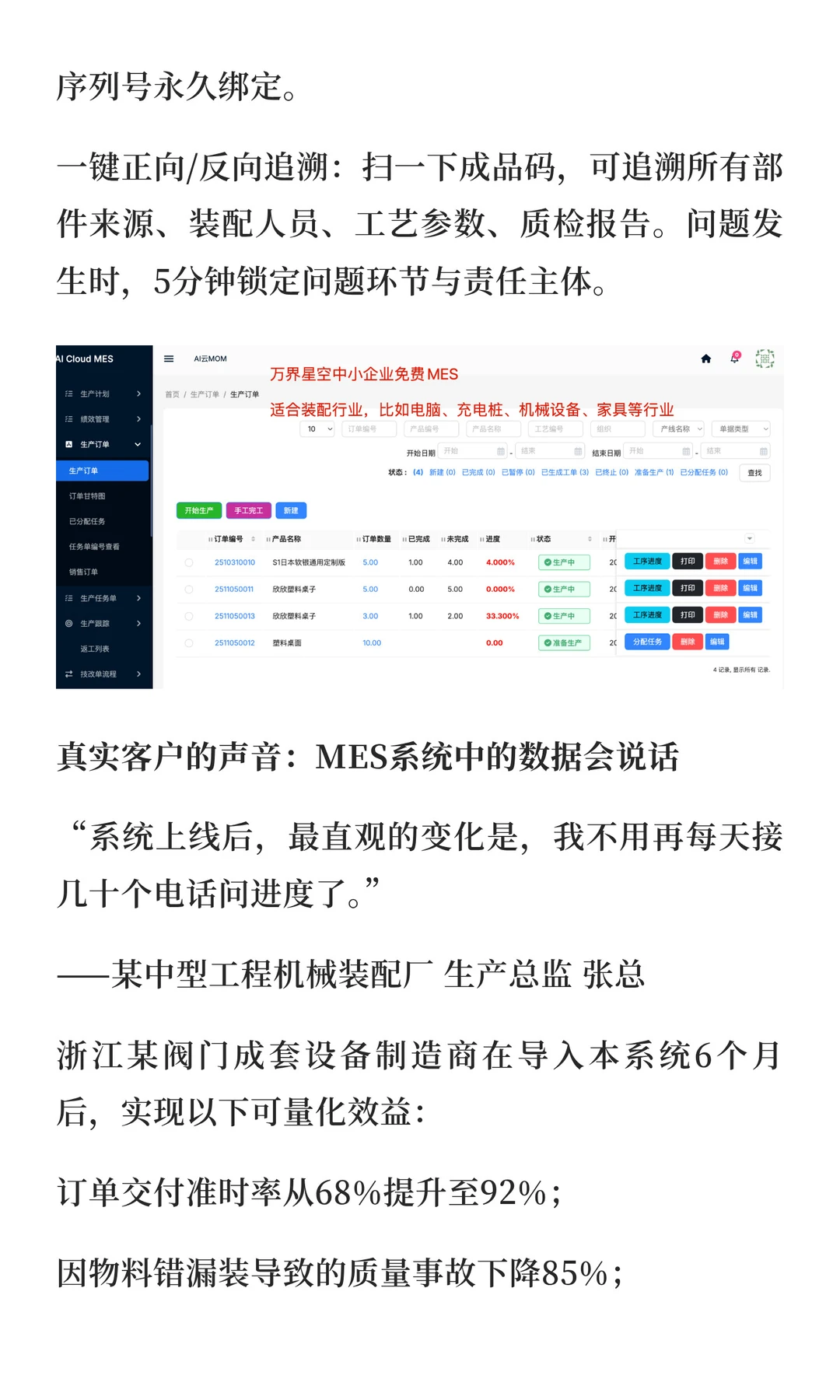 机械装配车间的数字化转型：MES系统如何解