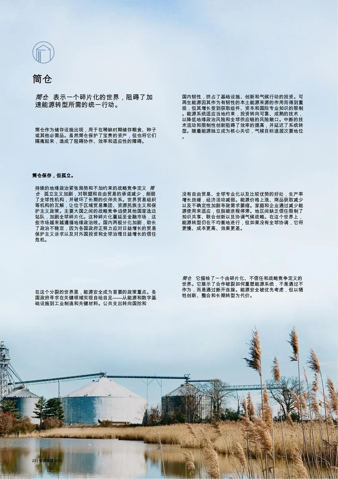 2025 年全球宏观经济和能源市场展望