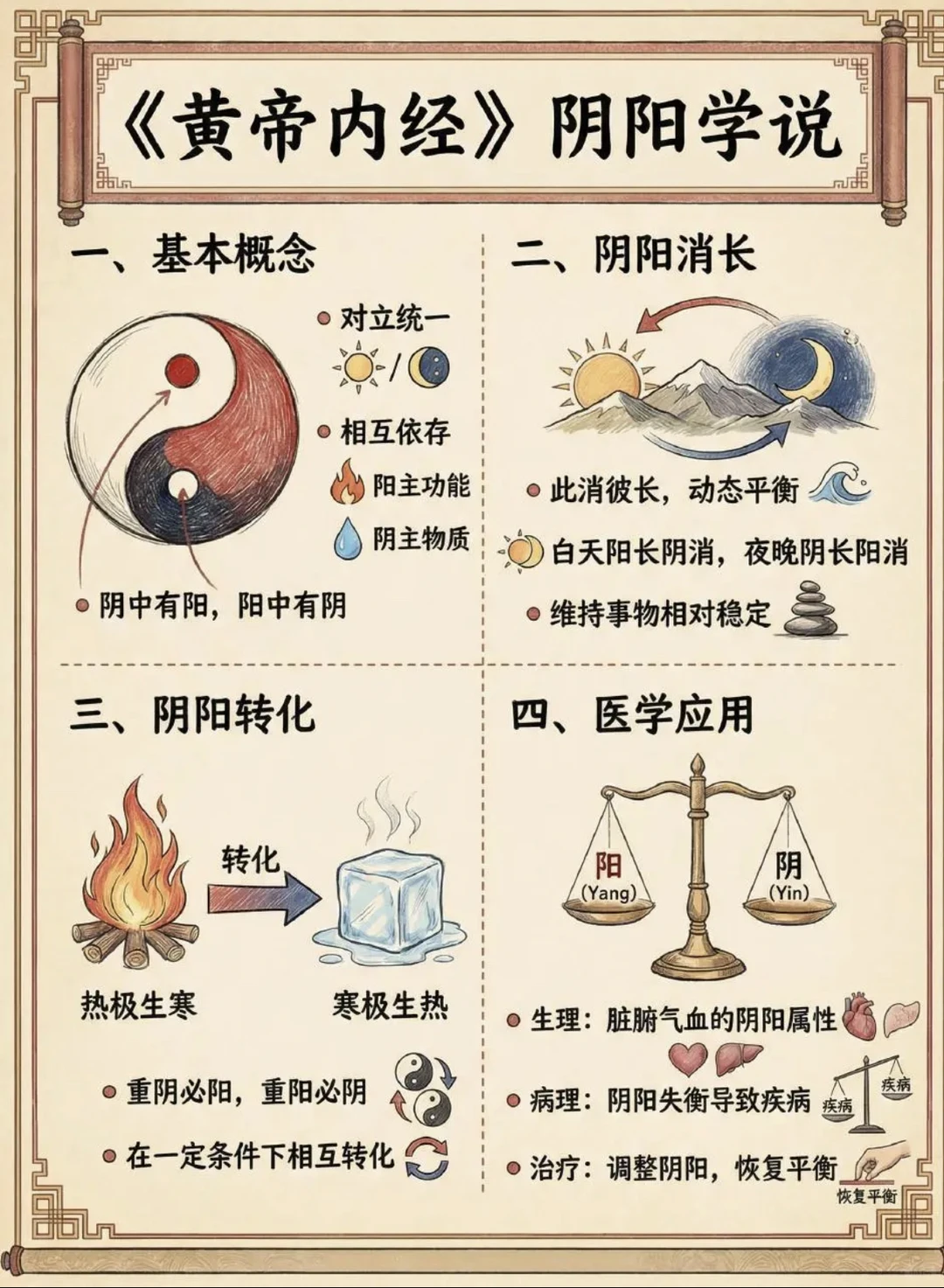 一定要学的内经！附思维导图