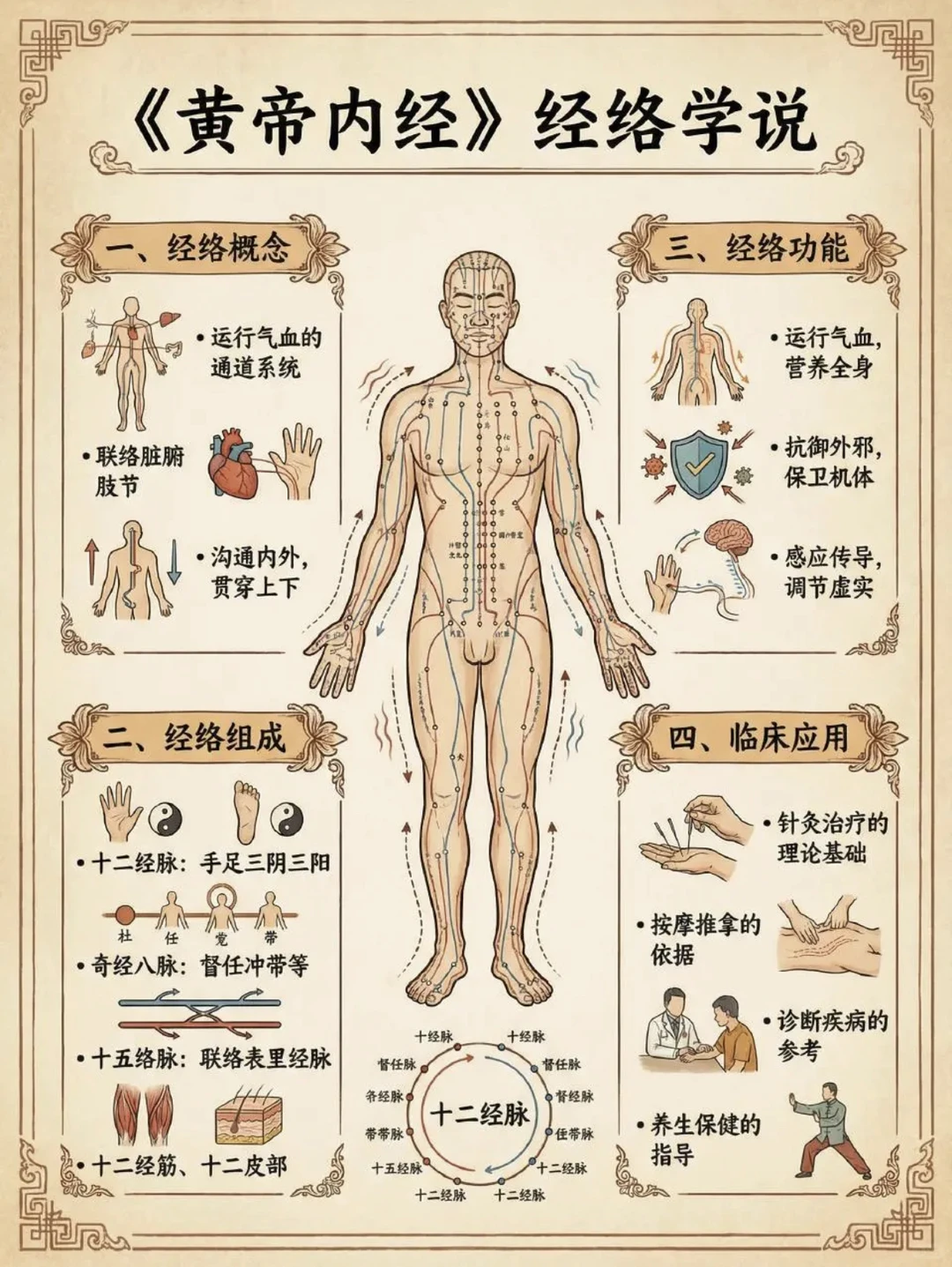 一定要学的内经！附思维导图