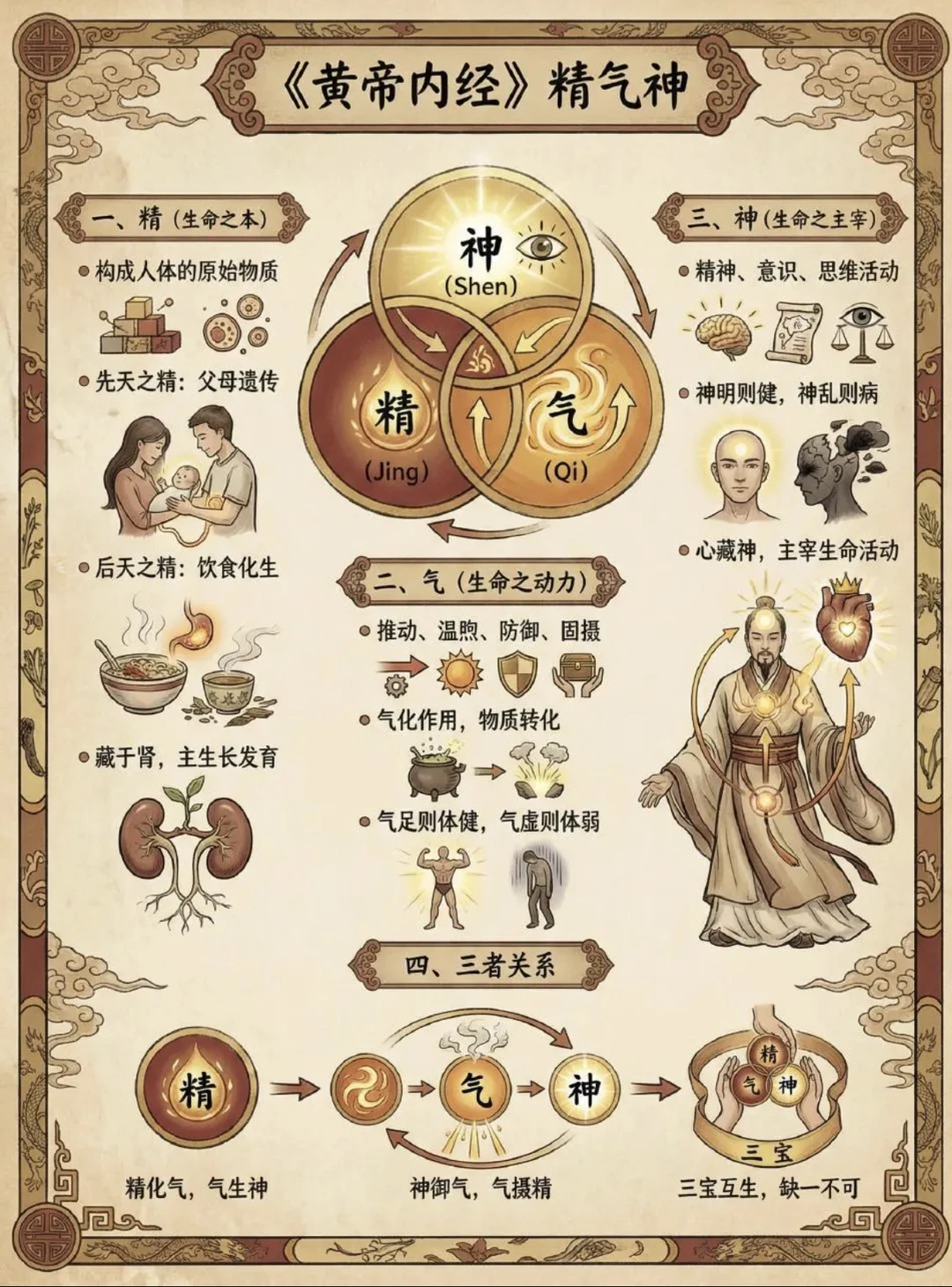 一定要学的内经！附思维导图