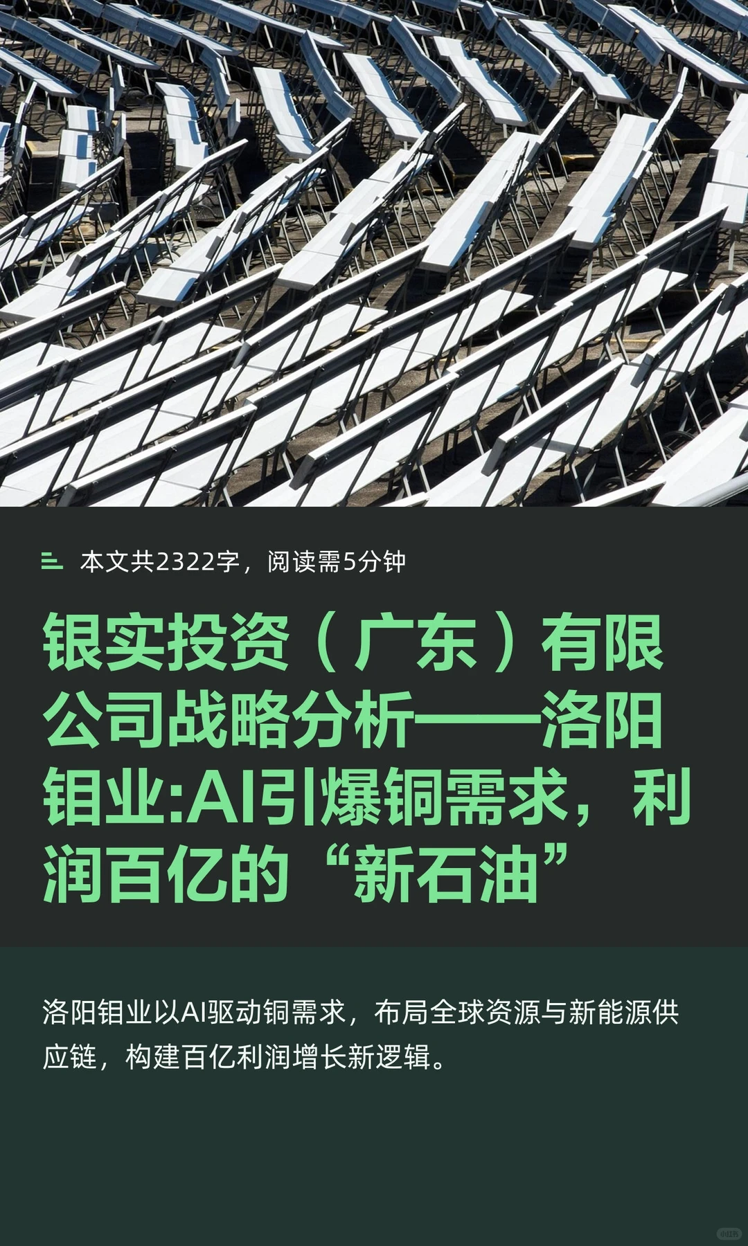 银实投资（广东）有限公司战略分析——洛阳