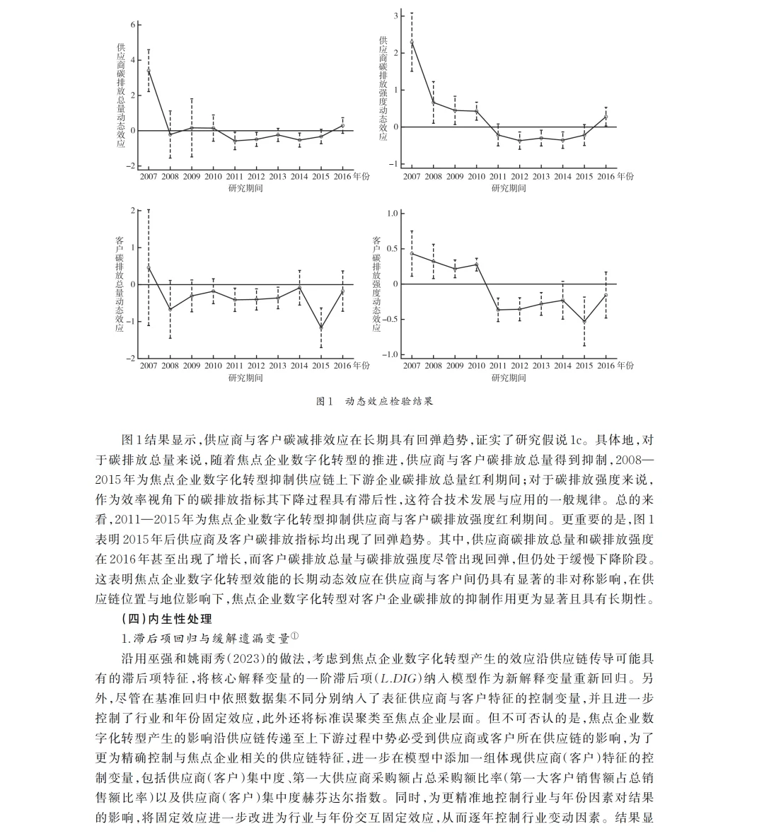 共同供应链网络下企业数字化转型的碳排放