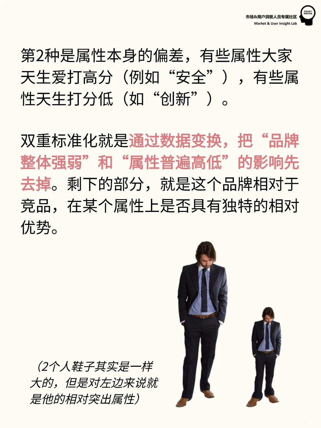 用研定量分析 | 品牌研究的双重标准化分析