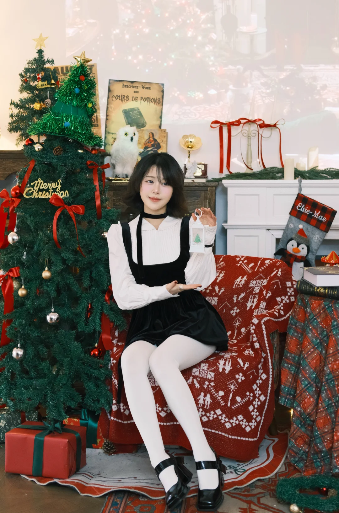 这组圣诞少女谁不爱呢！