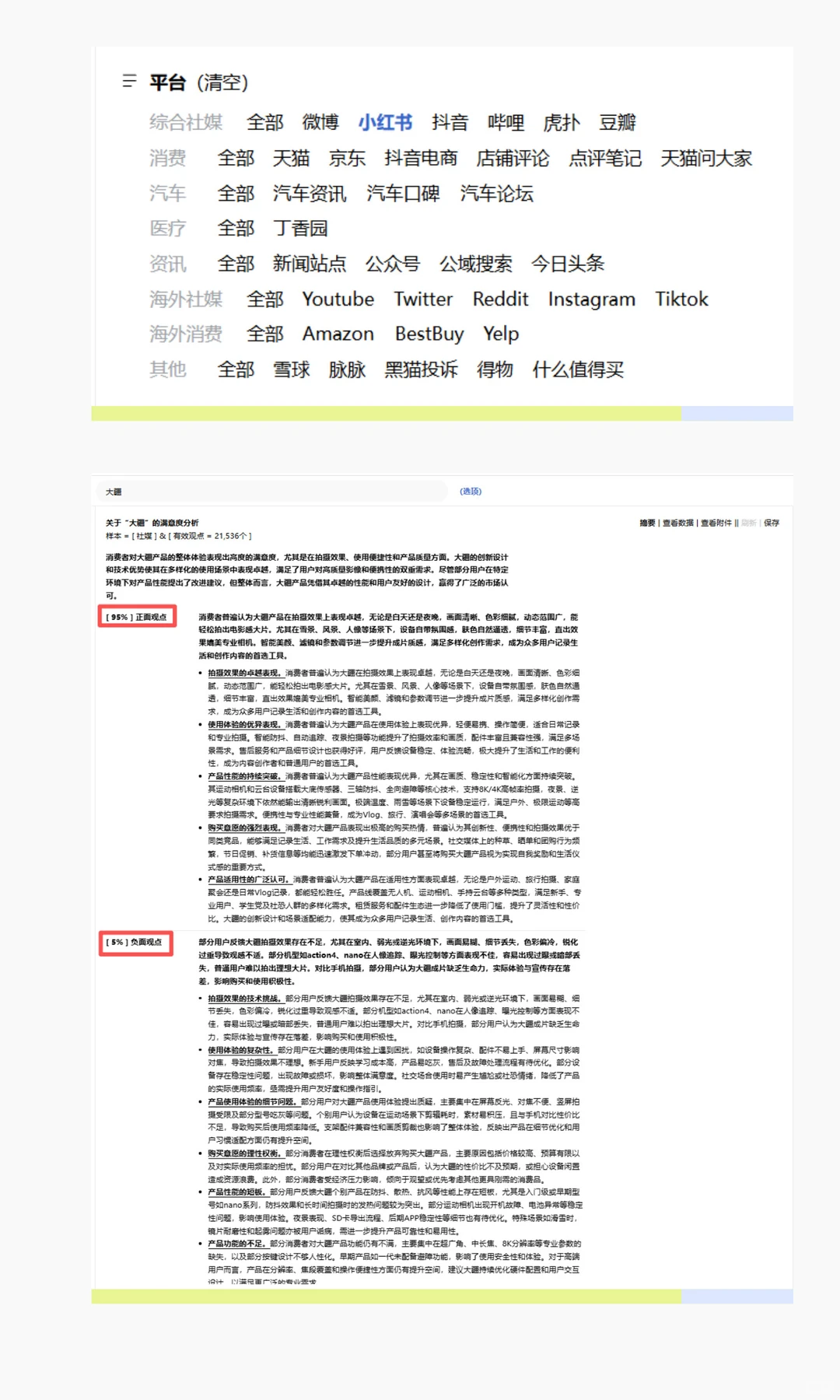 利用AI快速分析“商品满意度”辅助产品开