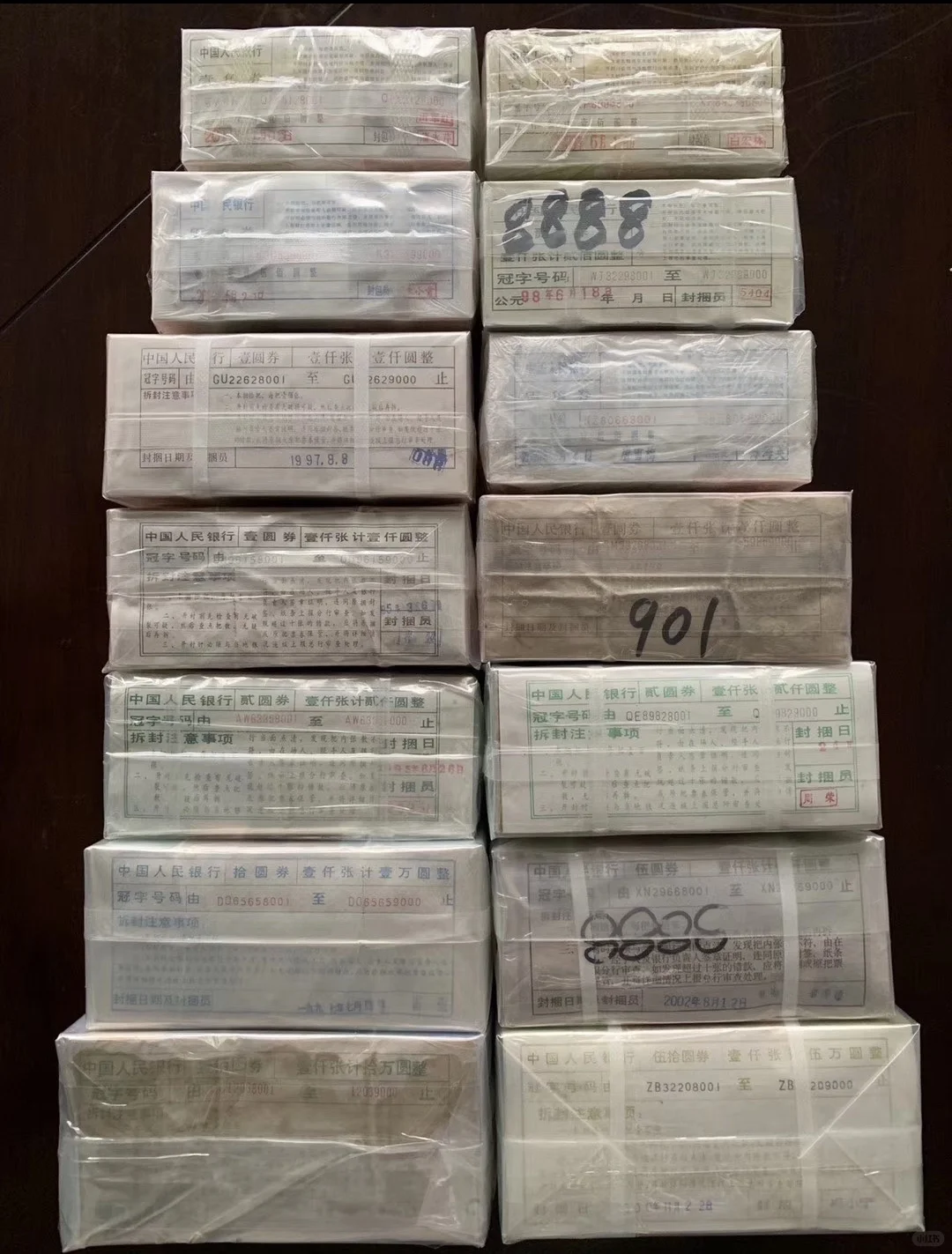 第四套人民币市场行情与层次等级划分