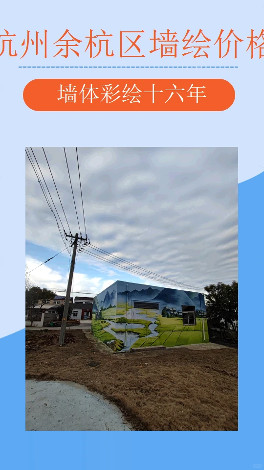 杭州余杭区墙绘价格