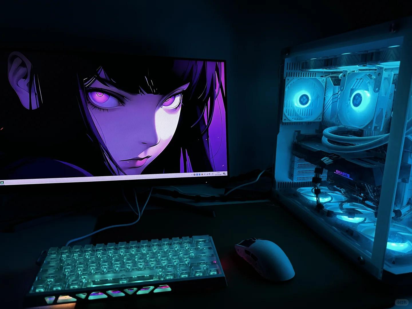 出3060ti技嘉魔鹰显卡一张