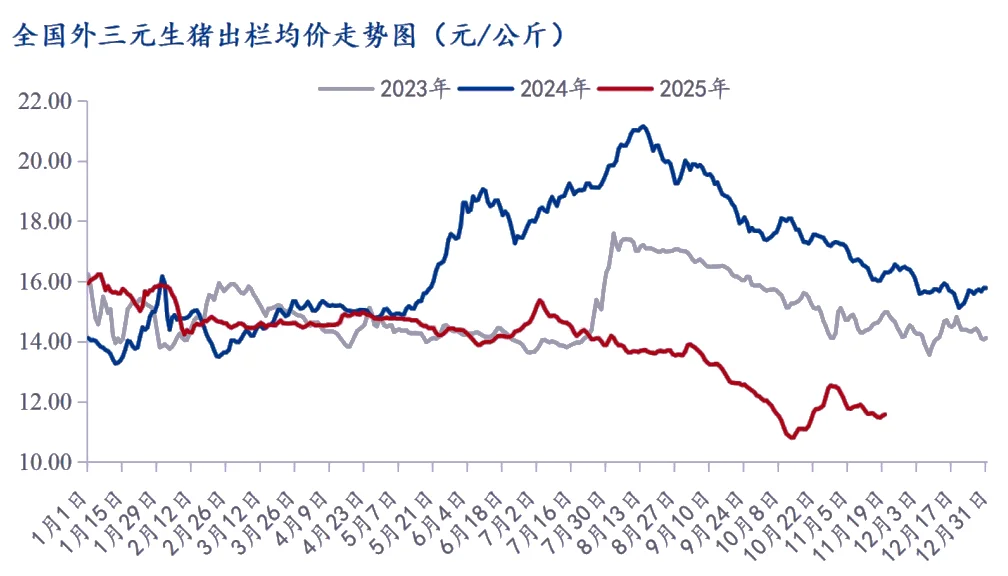 【下周猪价】主流价格或维持11.4-11.8元