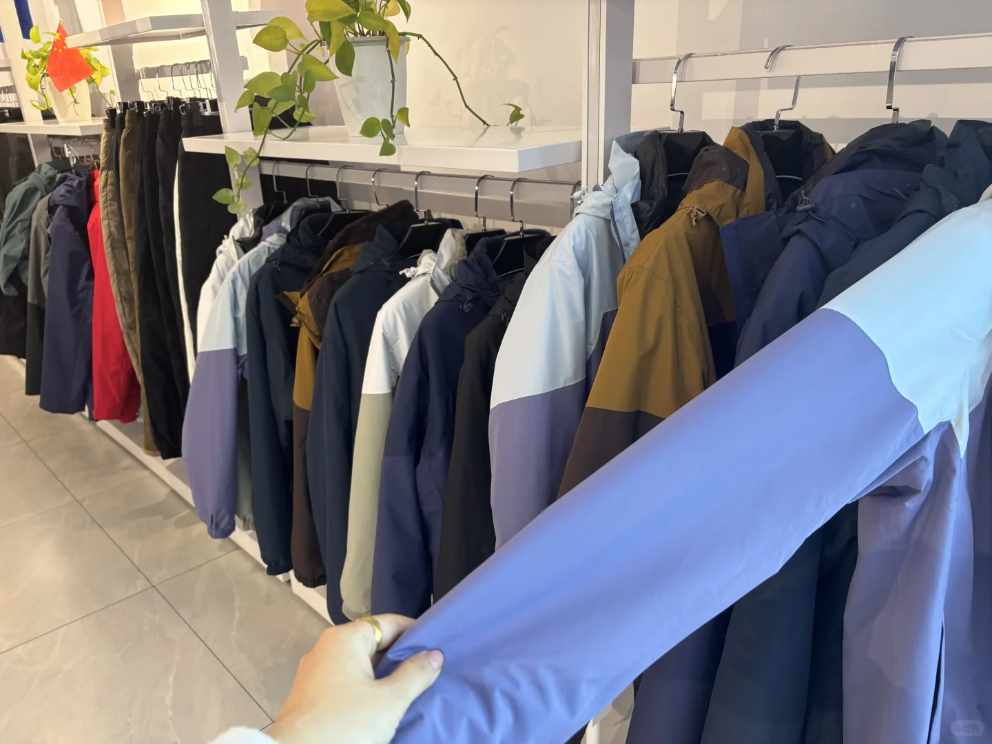 台州三门🐦 冲锋衣工厂太好逛了