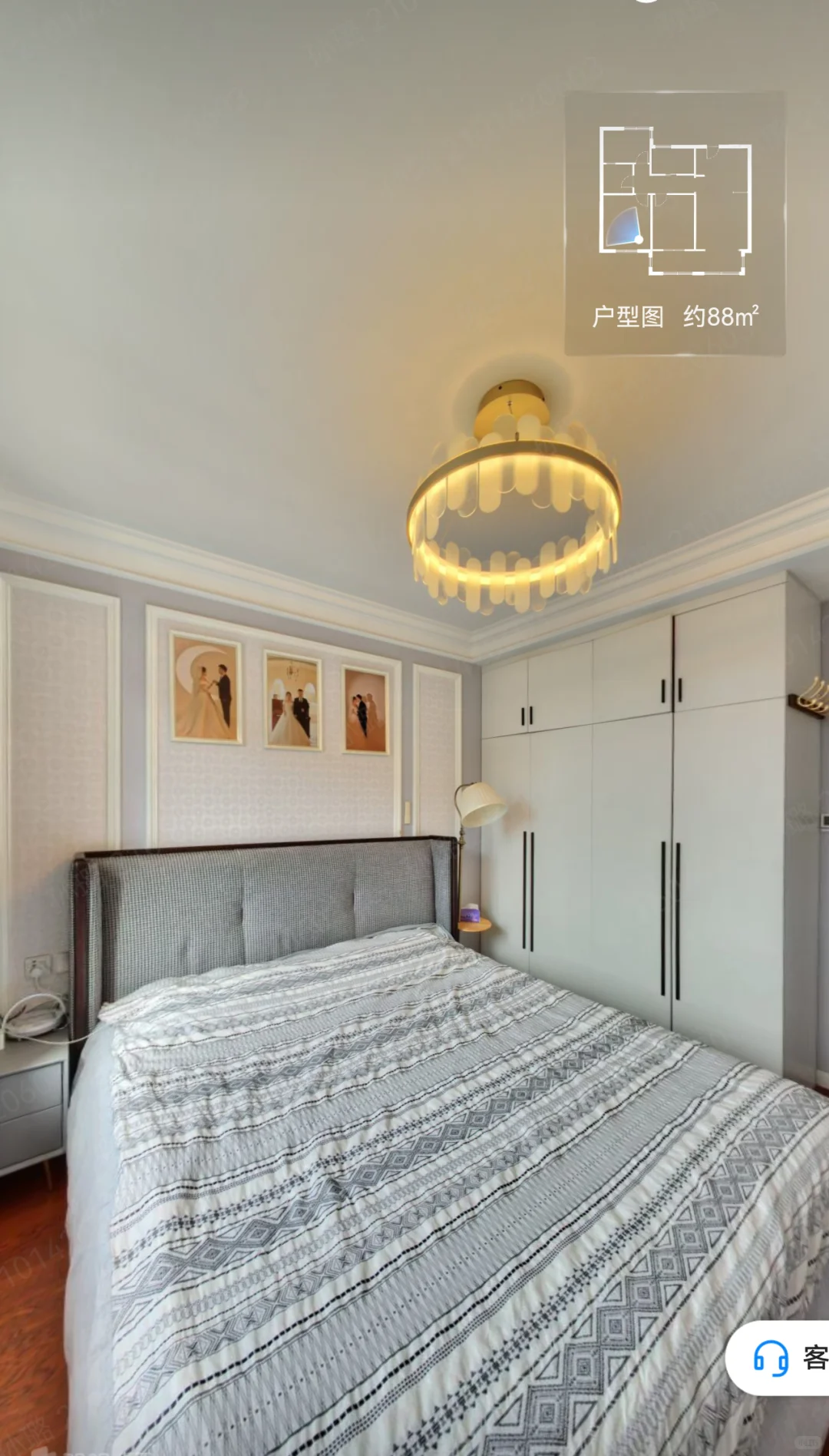 年轻人的温馨小家｜总价110多万＋88平套三