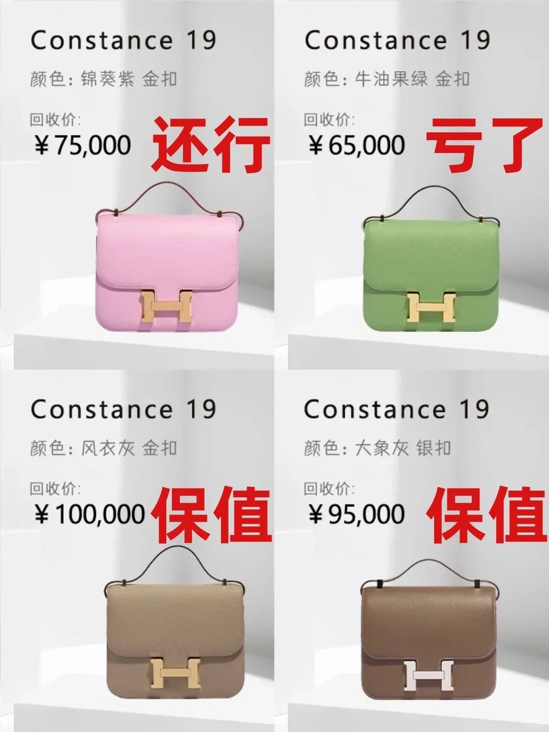 12月爱马仕康康包回收行情速览