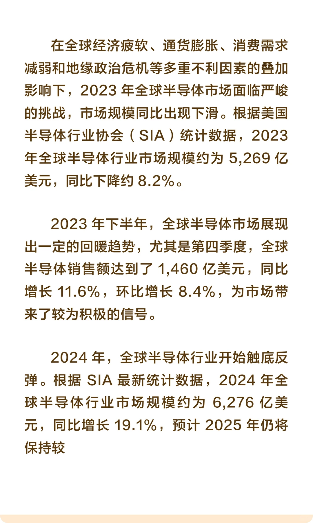 2025年半导体行业发展概况
