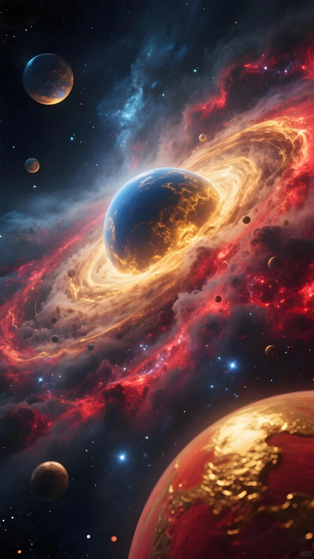 这也太美了！外太空壁纸！