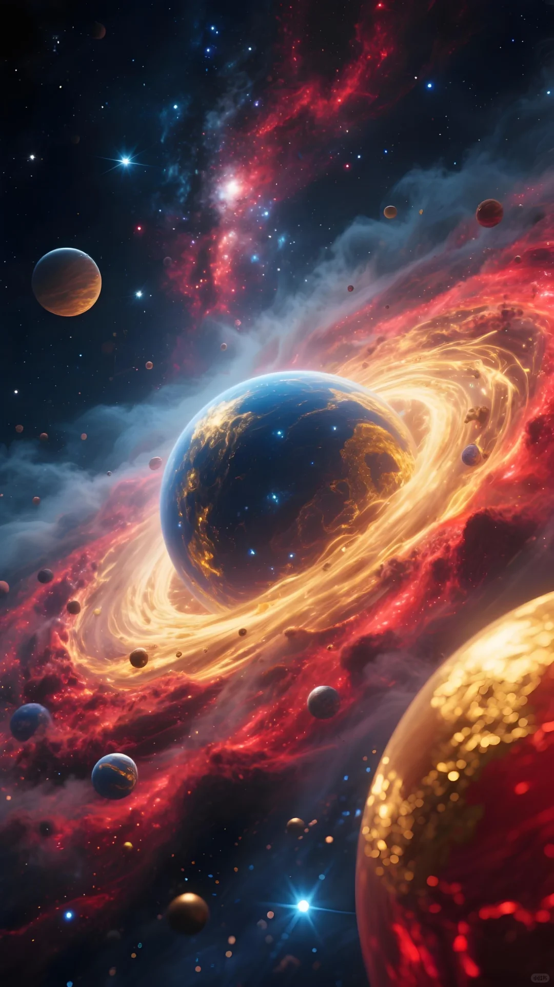 这也太美了！外太空壁纸！