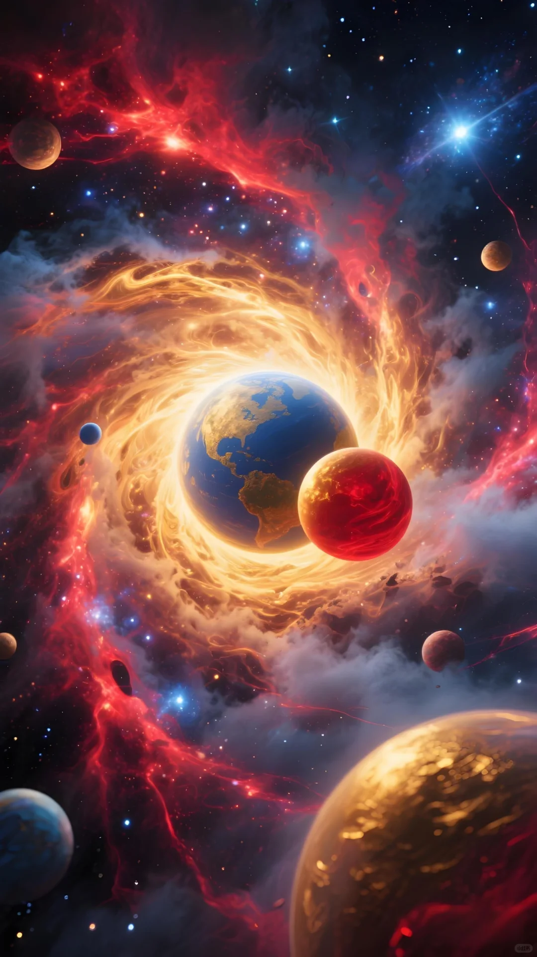 这也太美了！外太空壁纸！