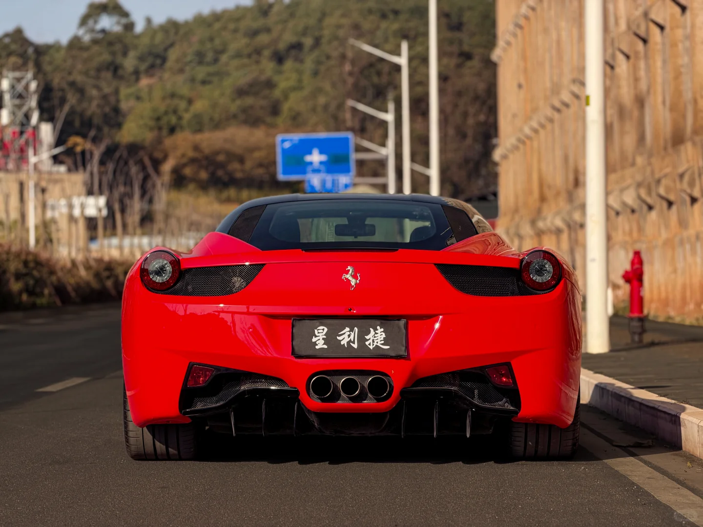 法拉利458 原版车况