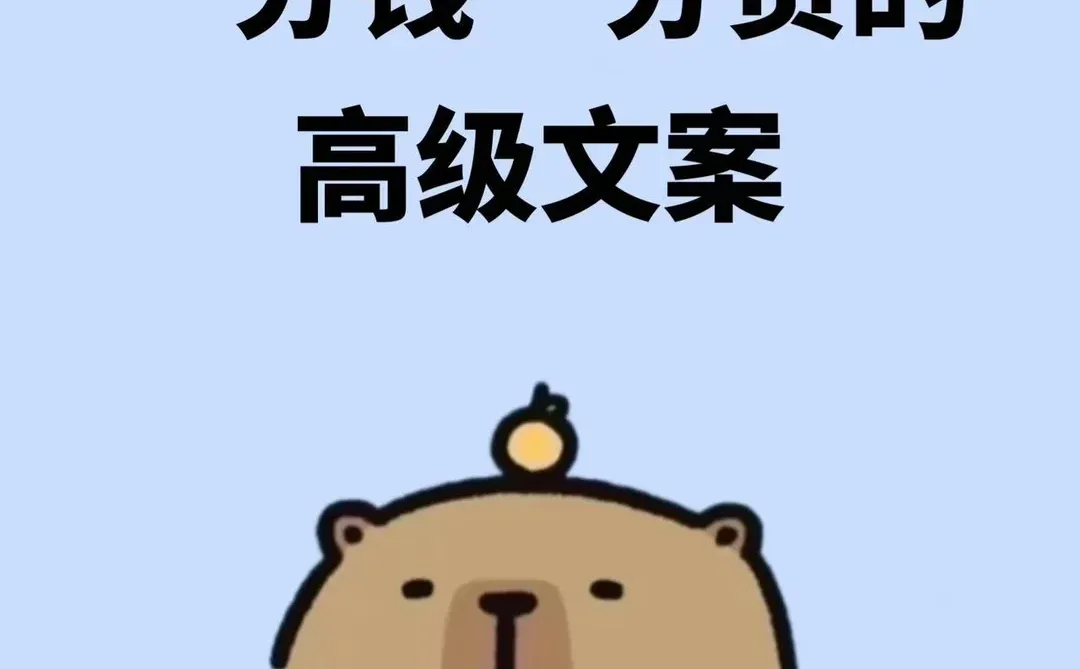 一分钱一份货的高级文案一分钱一分货的高级