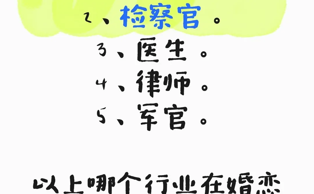 婚恋市场上最受欢迎的行业