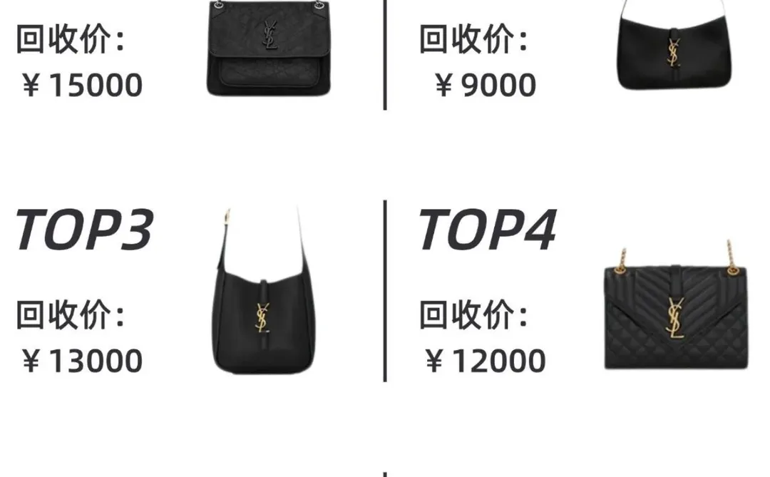 圣罗兰热门款回收价！