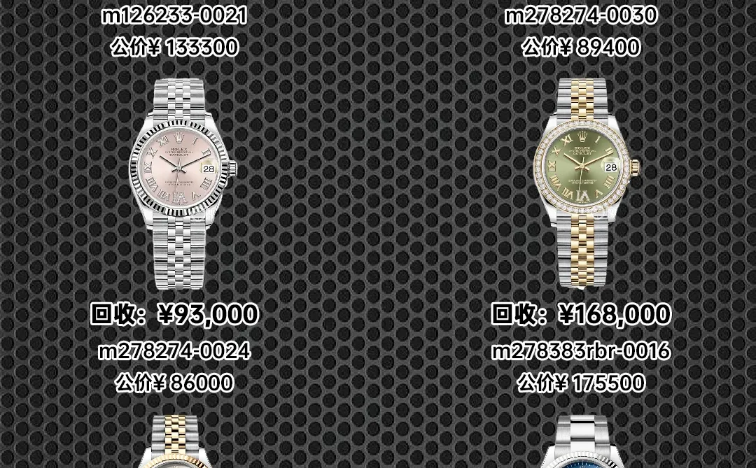 被姐妹问炸了❗劳力士女装日志回收行情揭秘