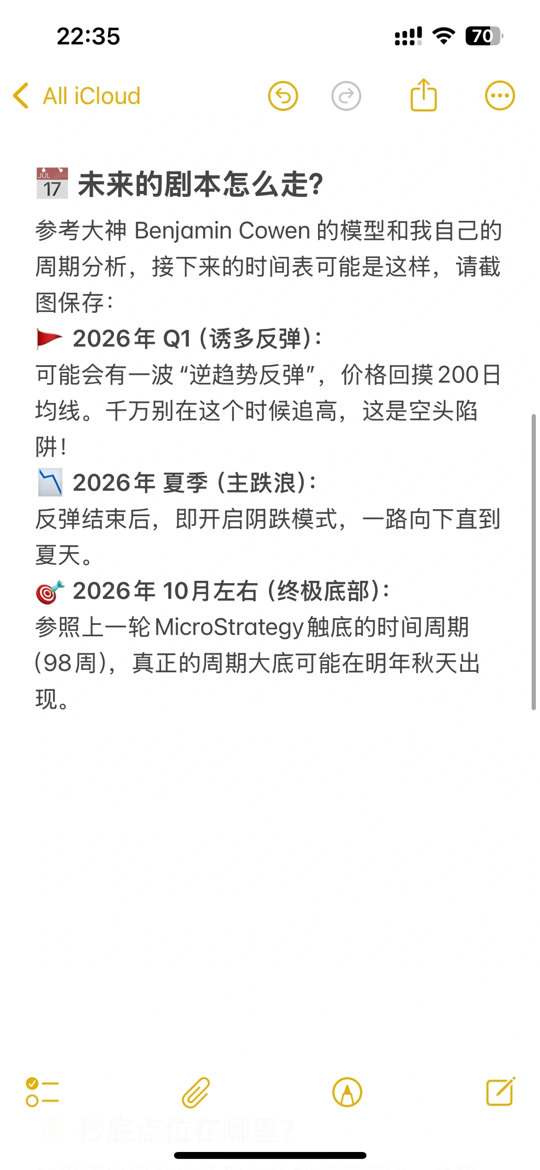 清醒点！BTC熊市已确认🐻，接下来的剧本
