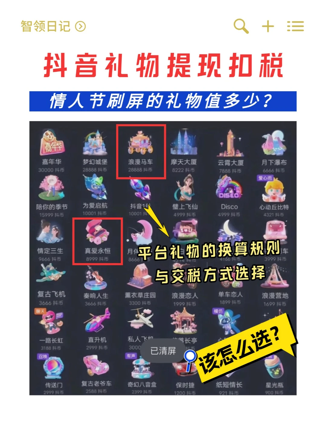 抖音礼物提现扣税大揭秘