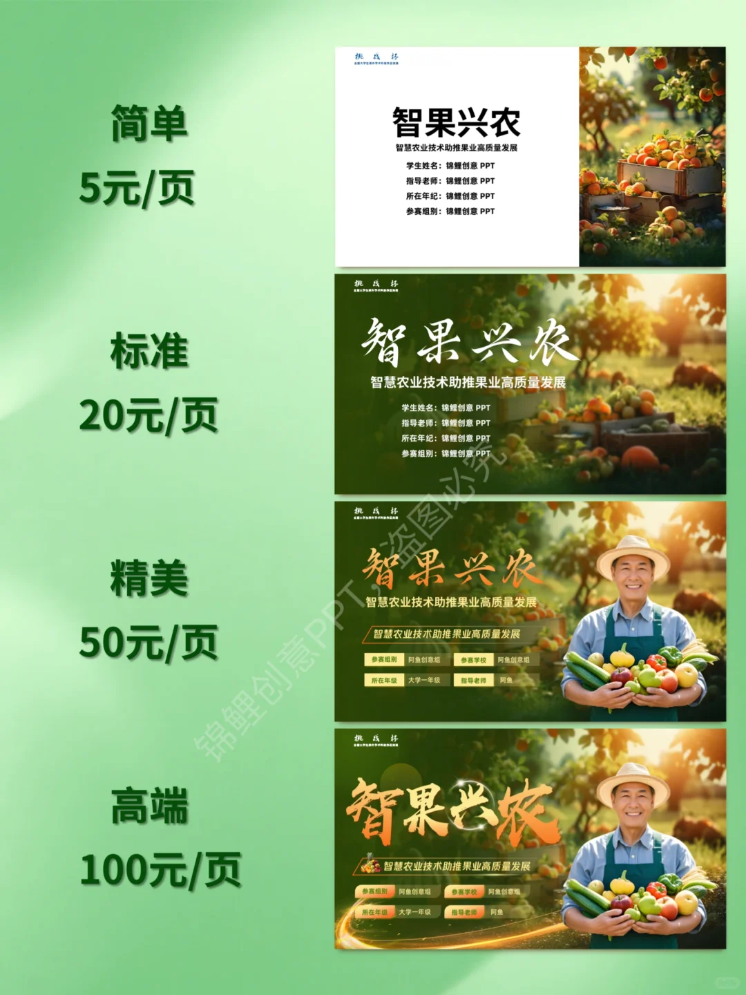 家人们，ppt这样定价可以吗？