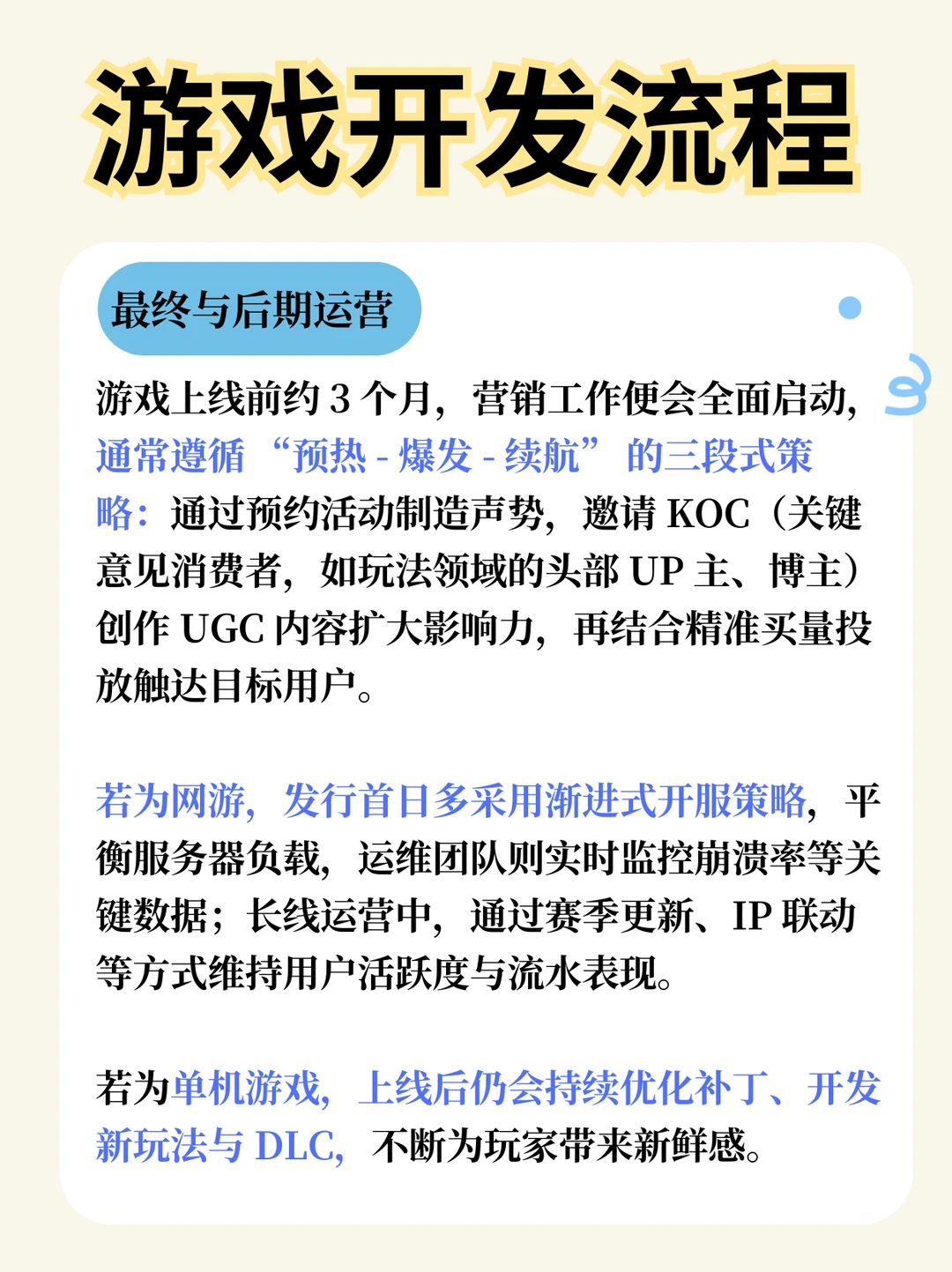 游戏是怎么做出来的？从开发到发布全流程
